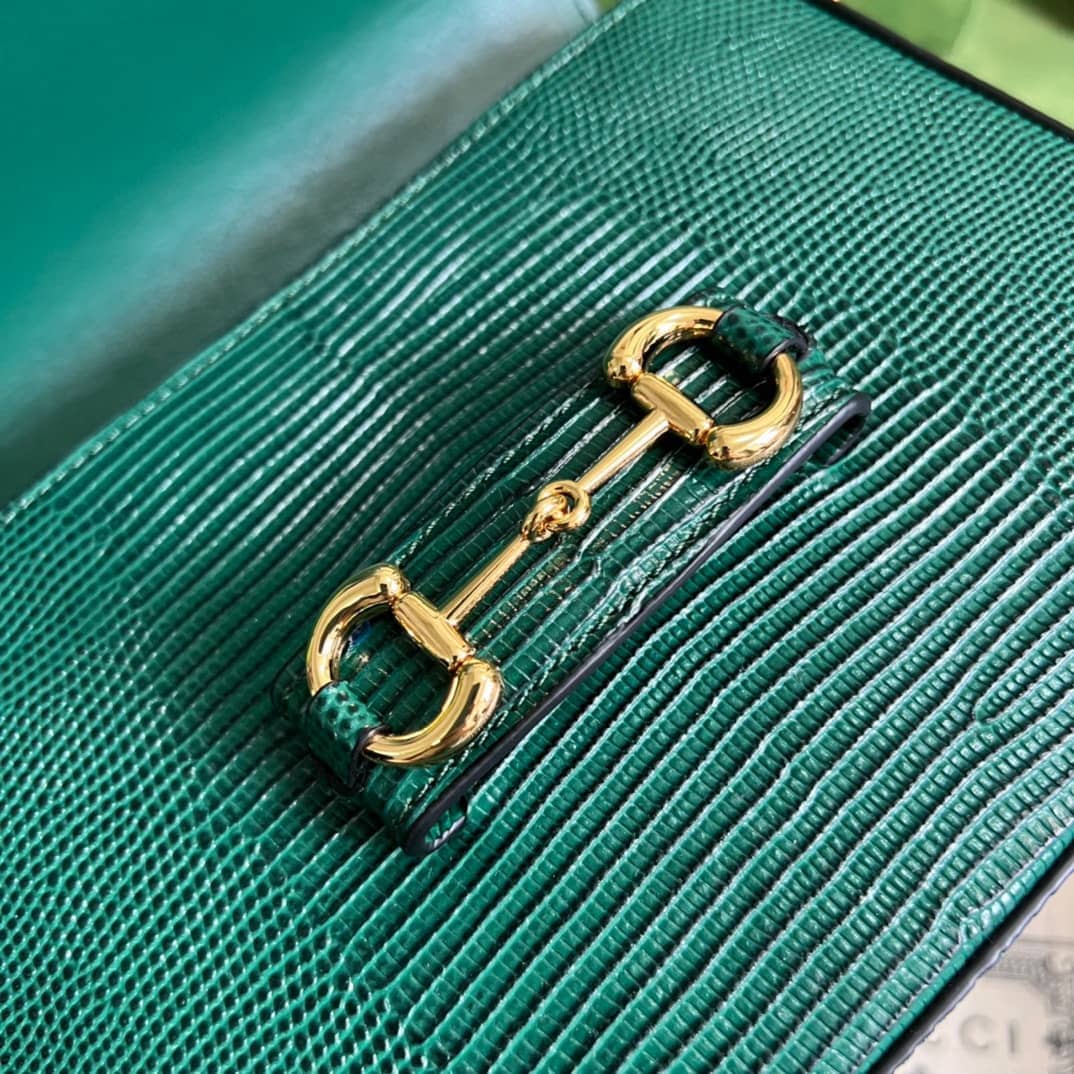 Gvc*1 Horsebit 1955 Lizard Mini 675801 Replica Shoulder Bag