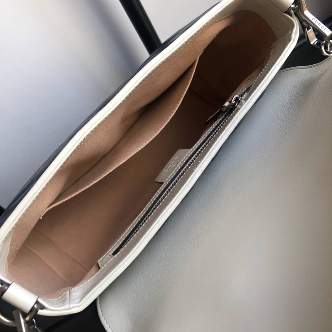 Gvc*1 Marmont Dupe Small Handle Shoulder Bag Replica Blue 498110