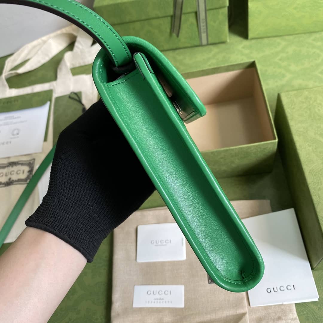 Gvc*1 GG Embossed Mini Phone Bag Replica 625571