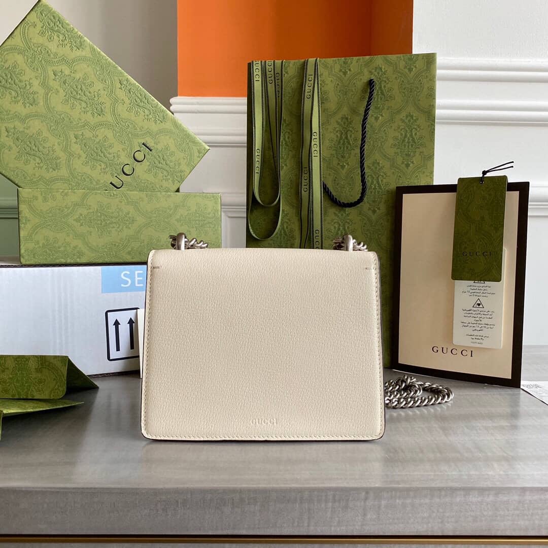 Gvc*1 Dionysus Dupe GG Svp*me  2way Mini Chain Shoulder Bag  White 421970