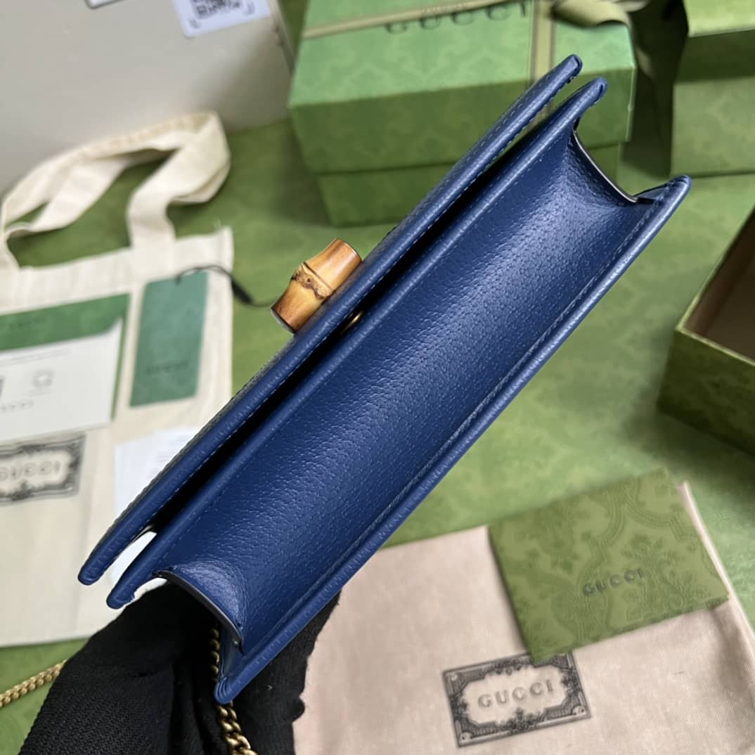 Gvc*1 Diana Mini Crossbody Bag With Bamboo 696817 Replica