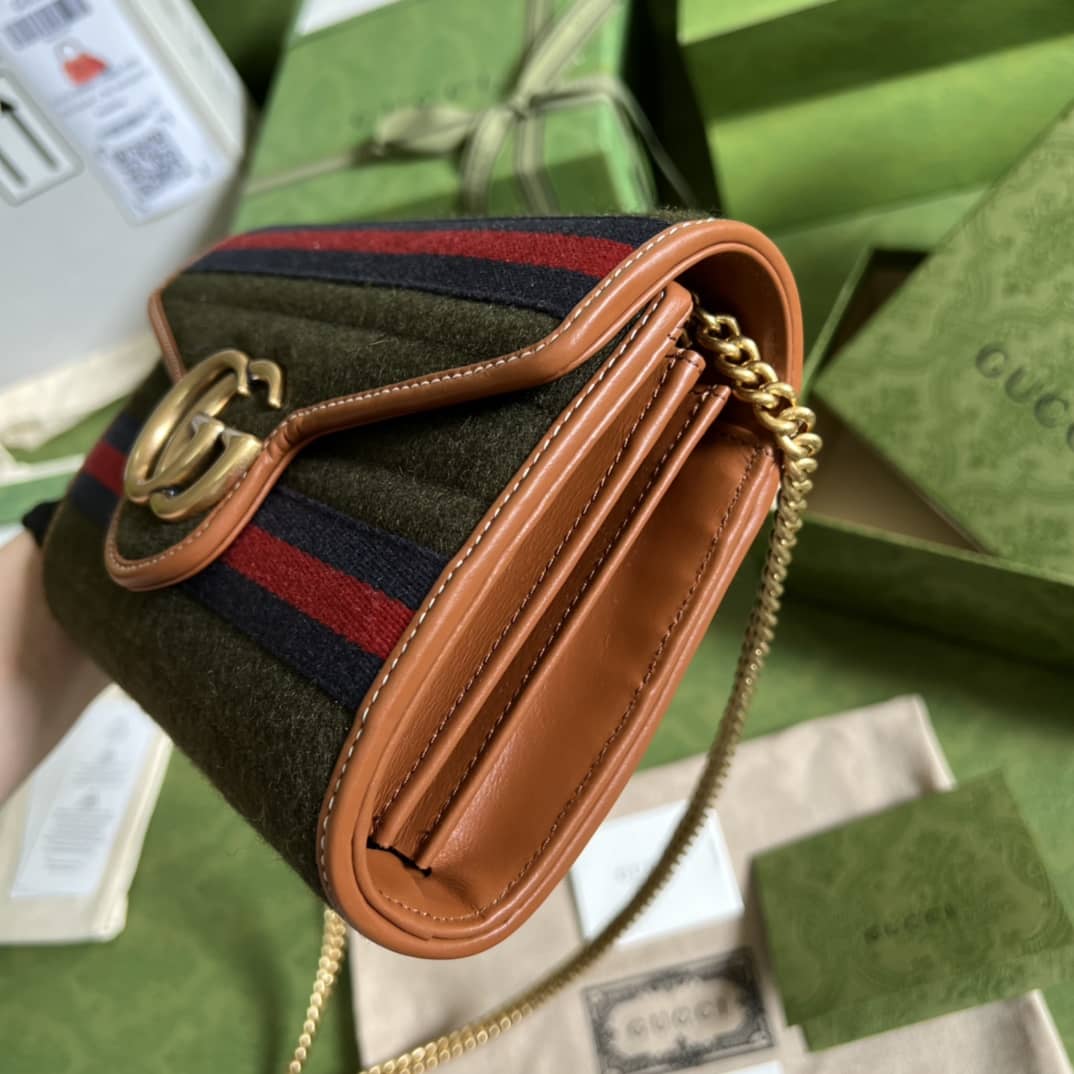 Gvc*1 Marmont GG Matelassé Mini Bag Replica 474575