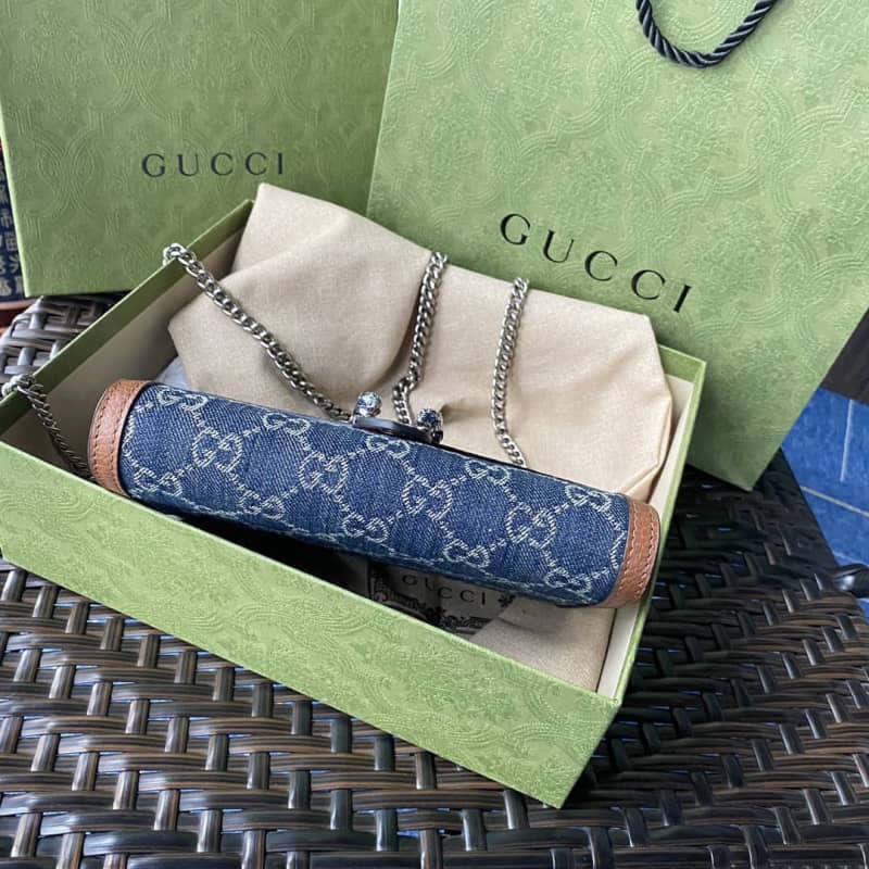 Gvc*1 Dionysus Chain Wallet Shoulder Bag Replica Blue 401231