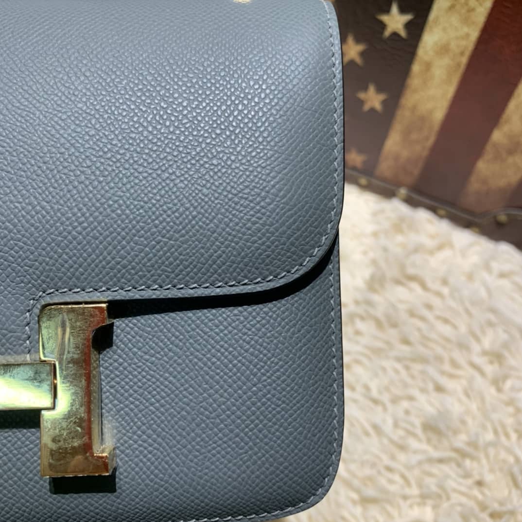 H**me5 Replica Constance Bag 18CM Epsom Leather