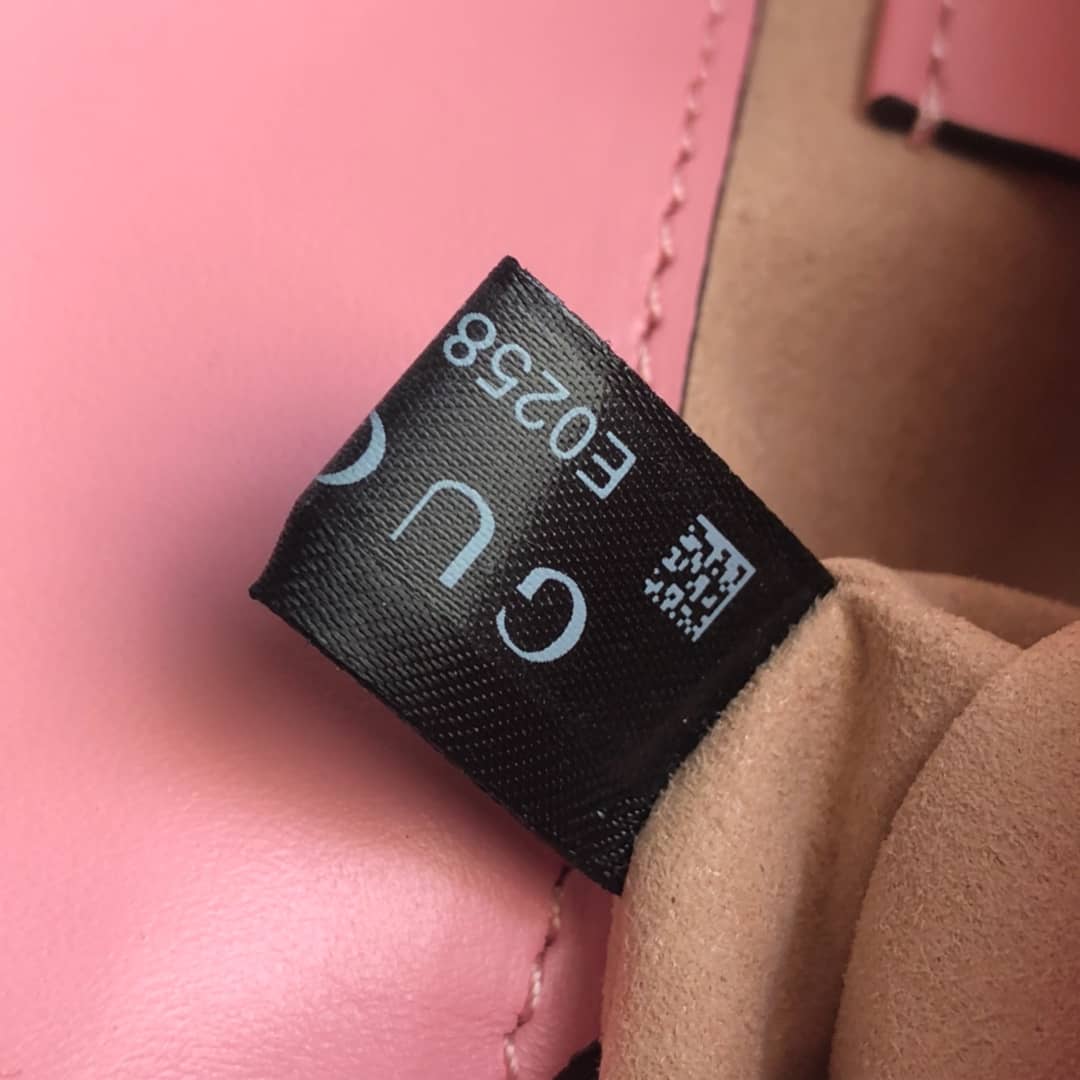 Gvc*1 GG Marmont Matelasse Leather Mini Shoulder Bag Replica Pink 476433