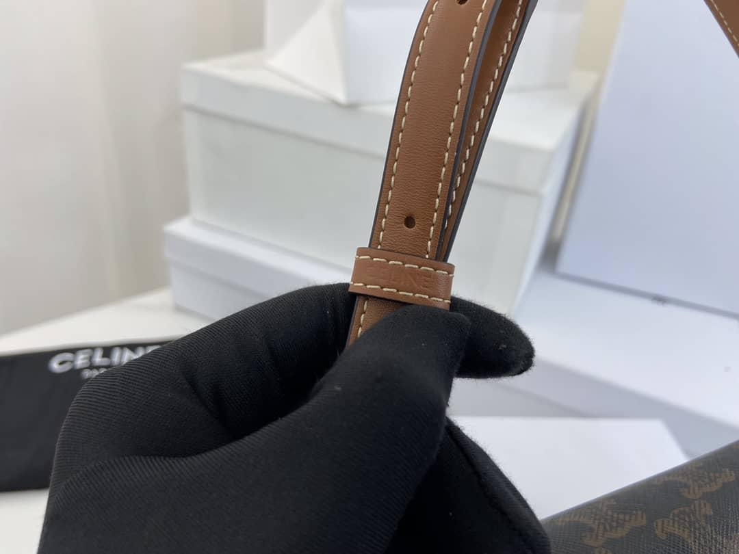 Ce1i*e Triomphe Bag Dupe Triomphe Teen 20CM