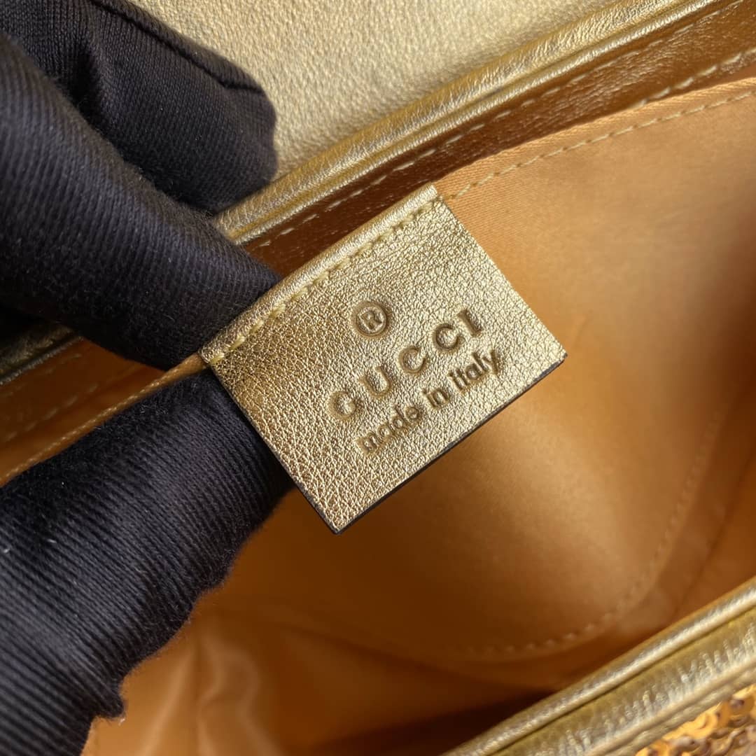 Gvc*1 Marmont GG Matelasse Leather Mini Shoulder Bag Replica 446744