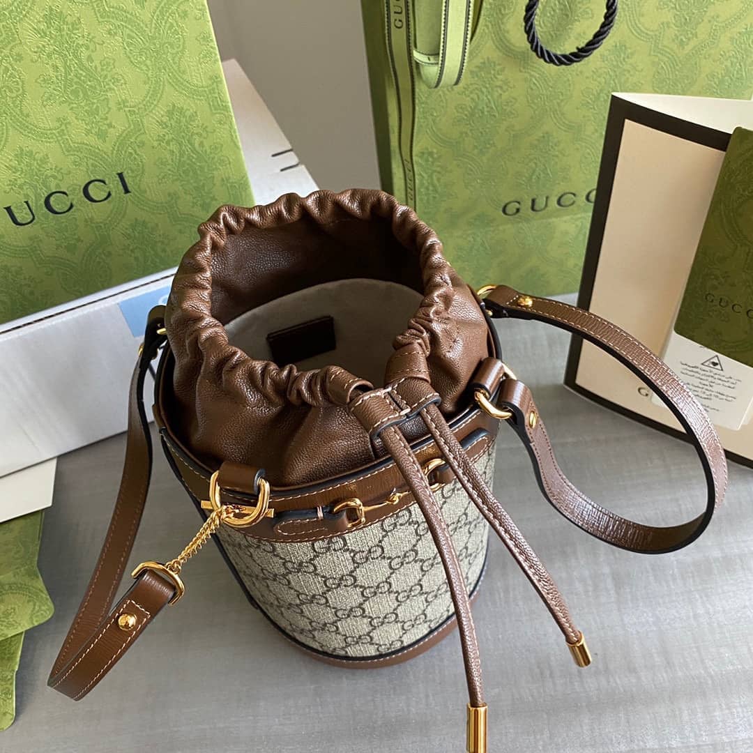 Gvc*1 Horsebit 1955 Small 637115 Replica Bucket Bag