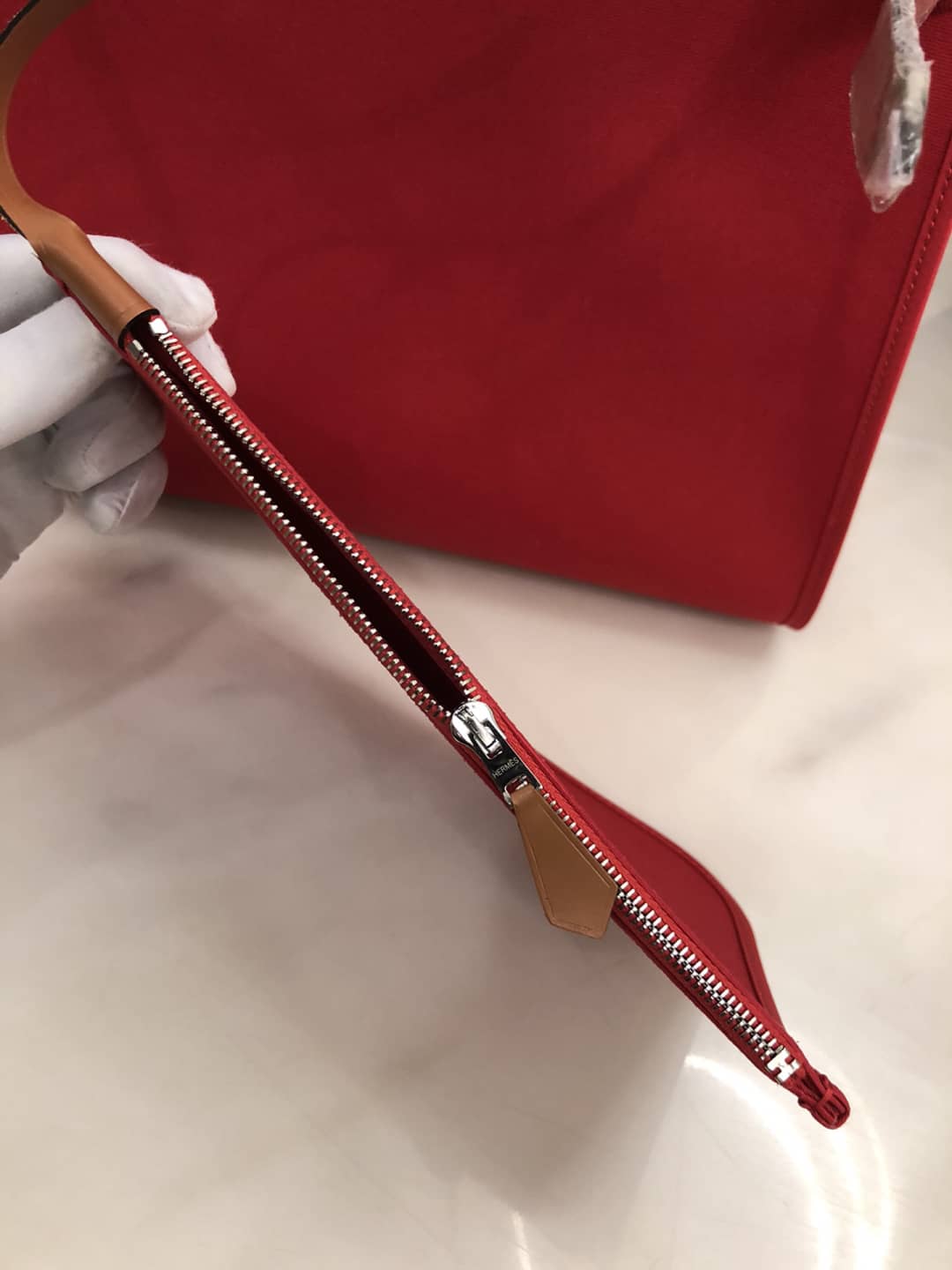 H**me5 Bag Replica 31 Canvas Leather  HerBag