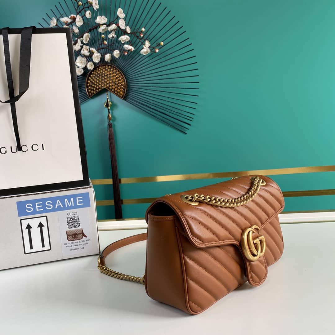 Gvc*1 Marmont GG Small matelassé Shoulder Bag Replica 443497