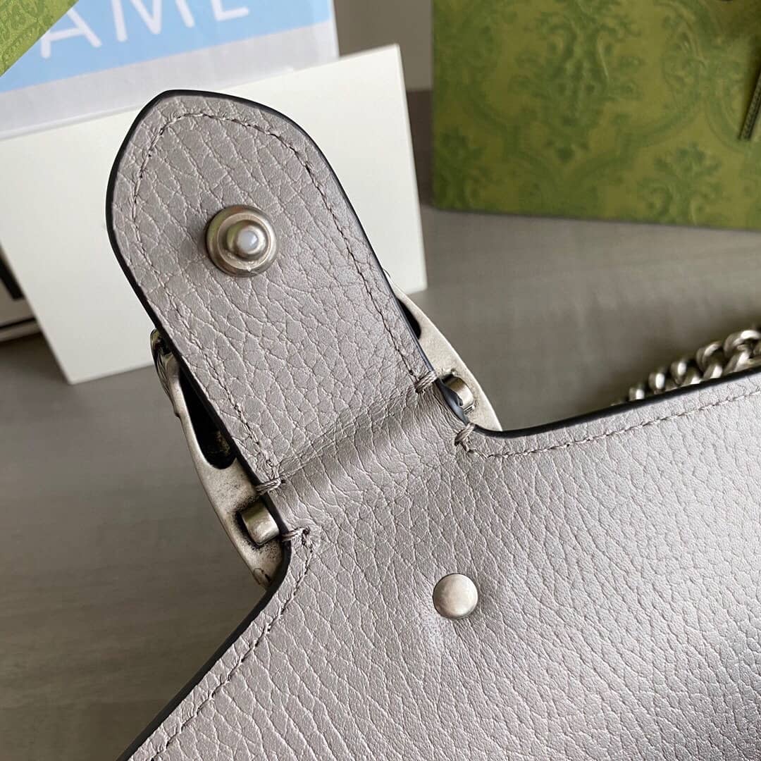 Gvc*1 Dionysus Dupe GG Svp*me Dionysus 2way Mini Chain Shoulder Bag Replica Gray 421970