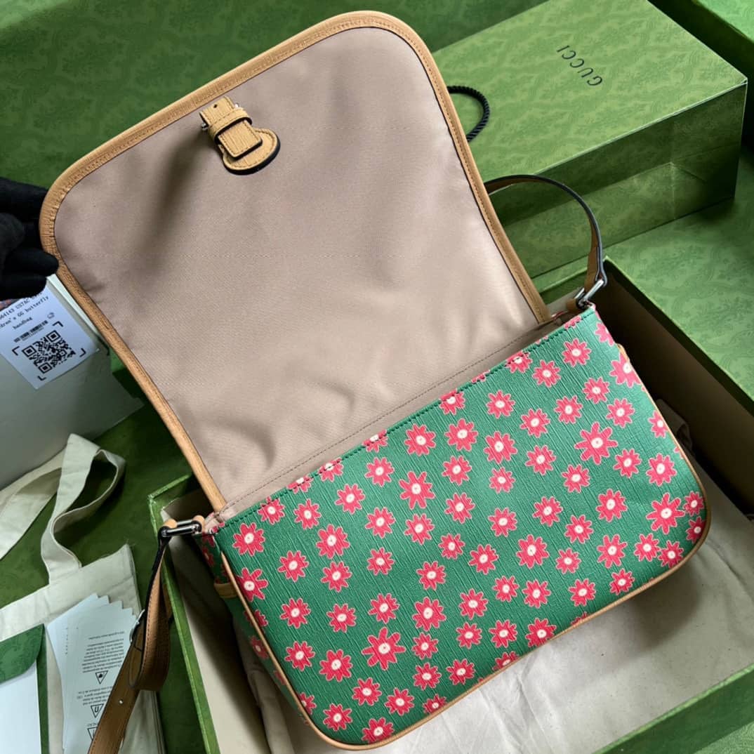 Gvc*1 Children Cat Print 664143 Replica Messenger Bag