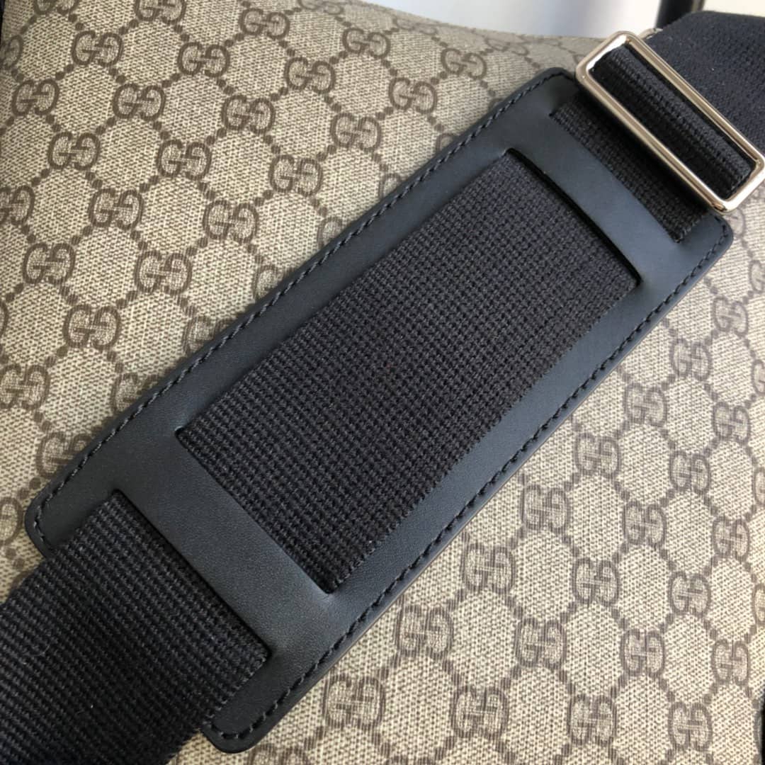 Gvc*1 Mens Svp*me Leather Double G Messenger Bag Replica 406388