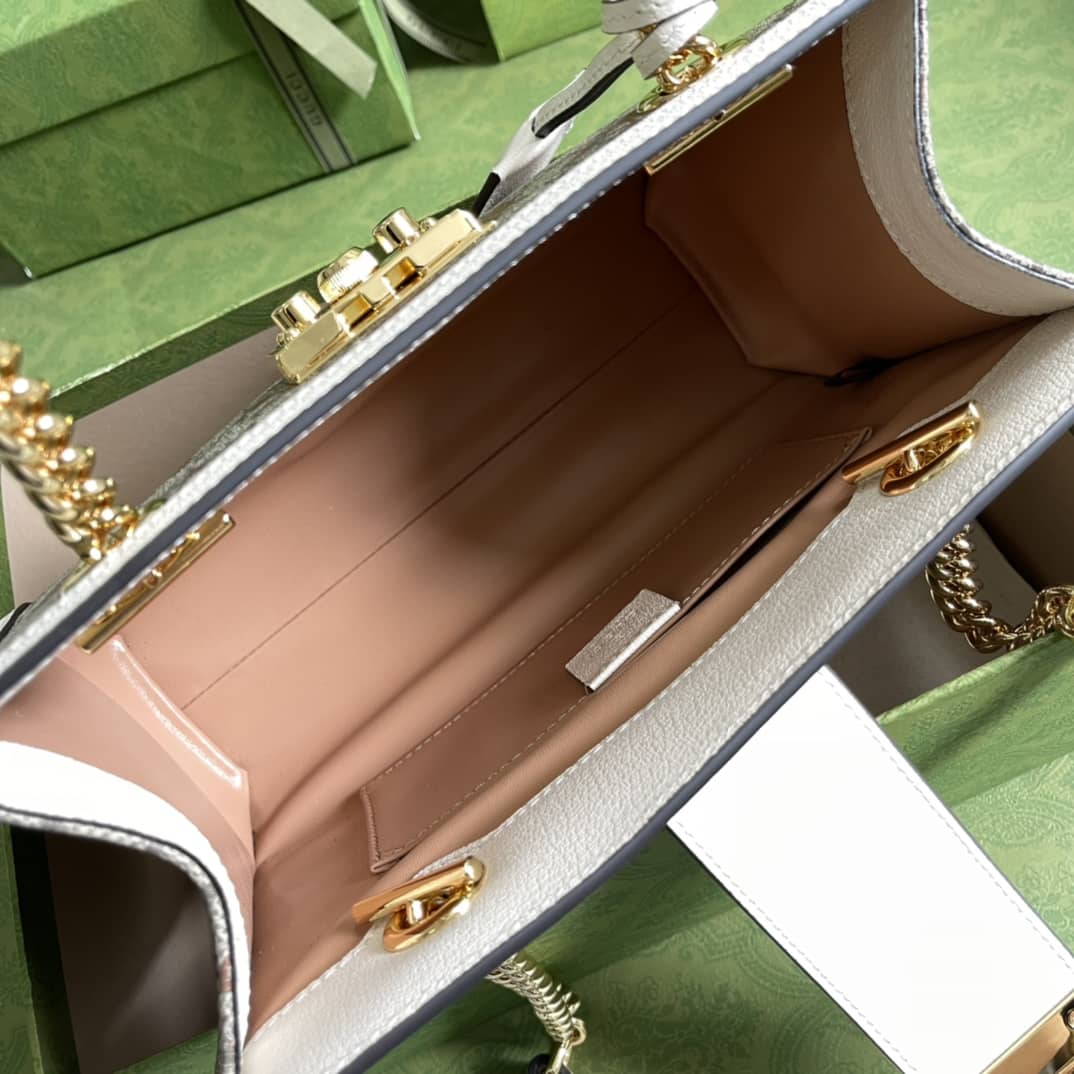 Gvc*1 Padlock Small Berry Tote Replica 498156