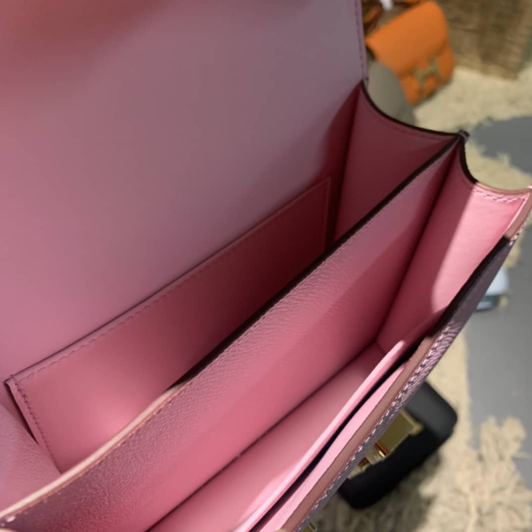 H**me5 Replica Constance Bag 18CM Epsom Leather