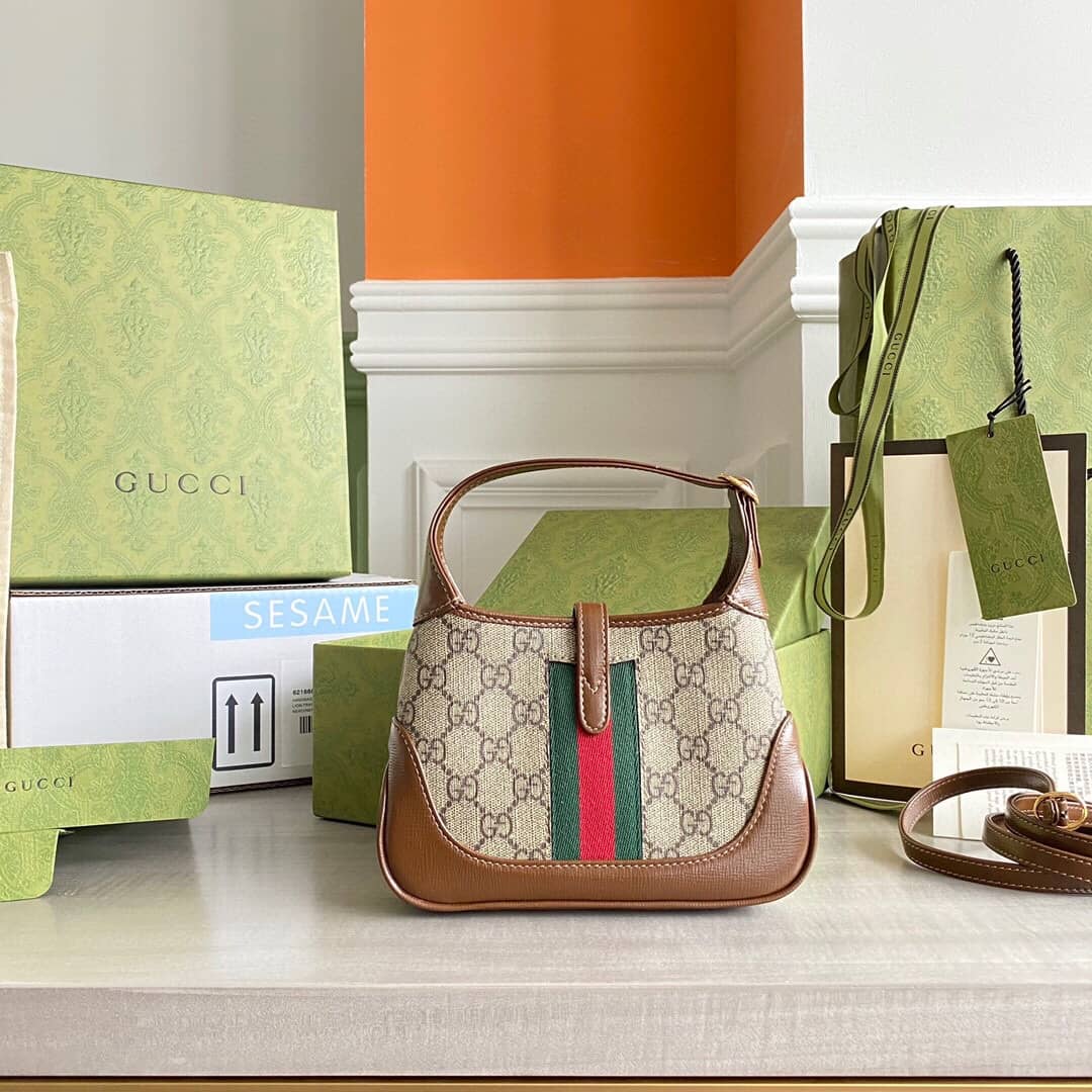 Gvc*1 Jackie 1961 Mini Shoulder Bag Replica Brown 637092