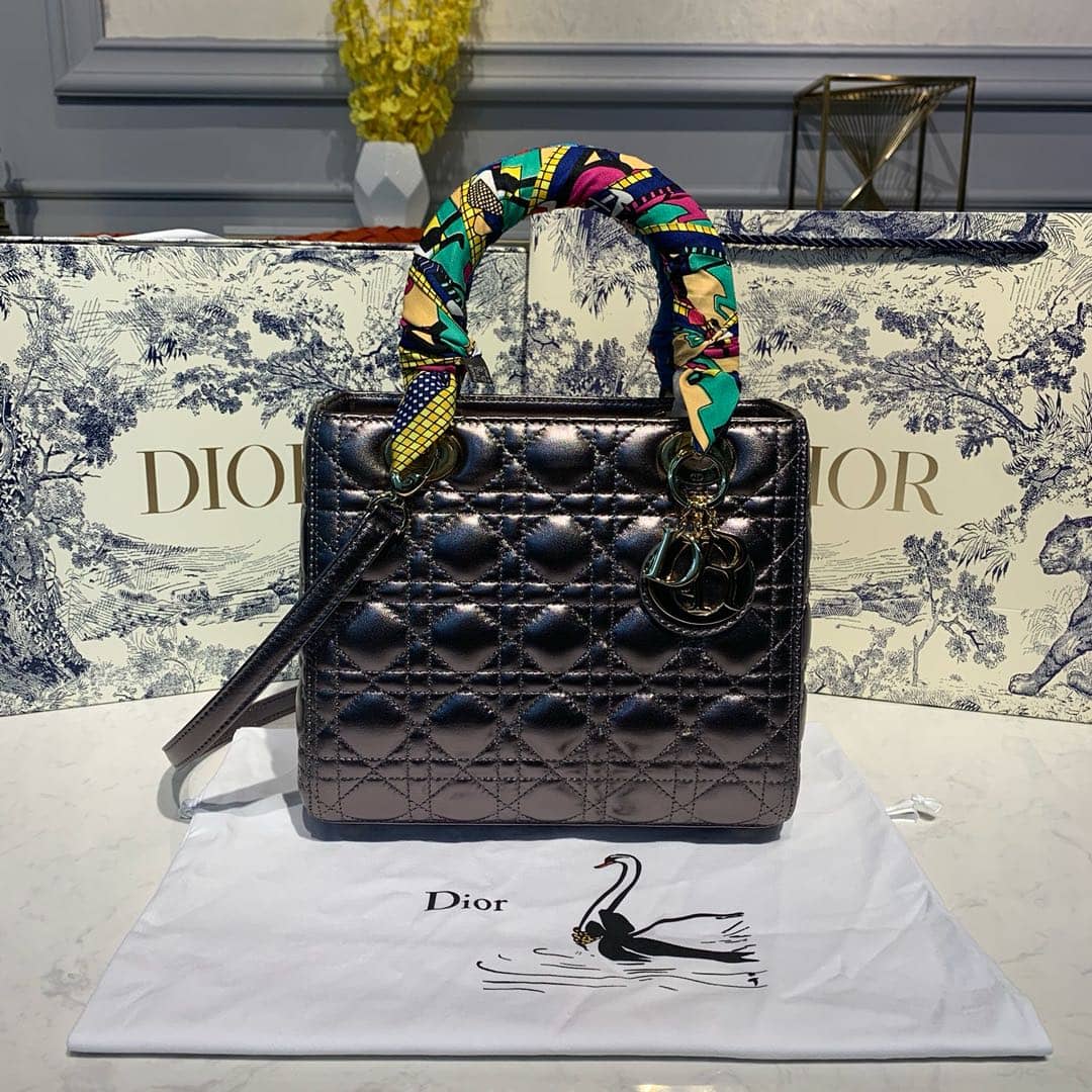 Chr1st1an D10r Lady D10r 24CM Replica Bag