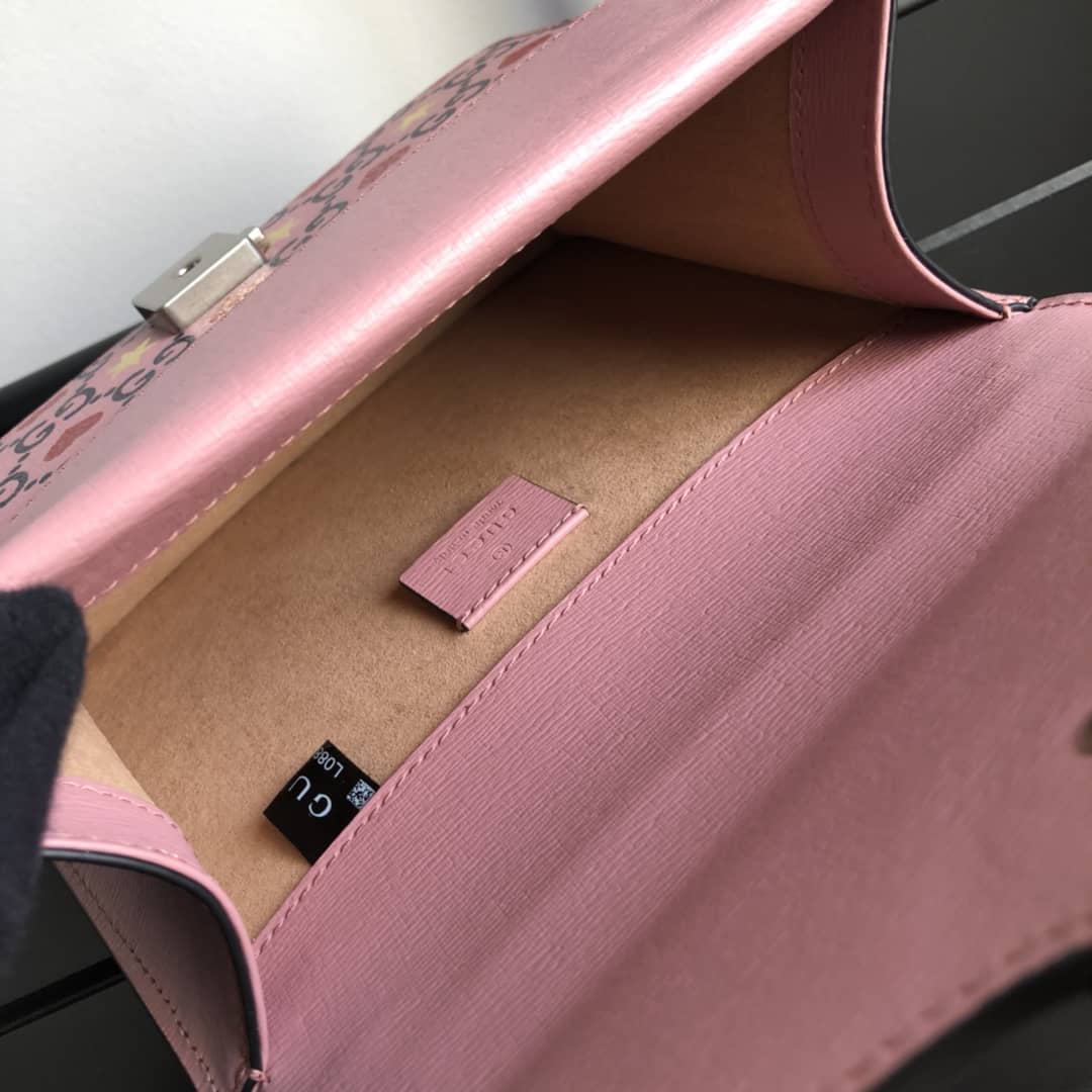 Gvc*1 Dionysus Dupe GG Svp*me Dionysus 2way Mini Chain Shoulder Bag  Pink 421970