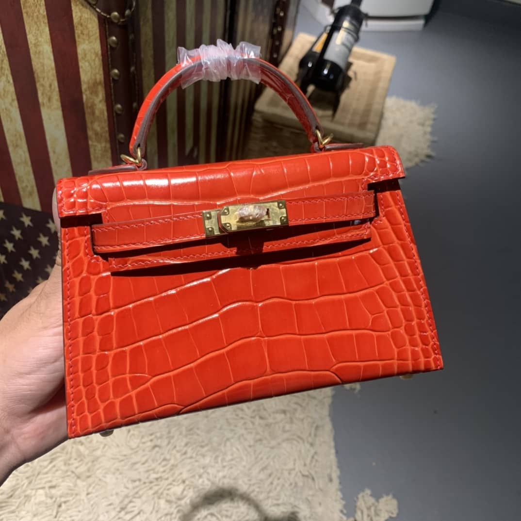 H**me5 Replica Kelly Mini 19CM Bag