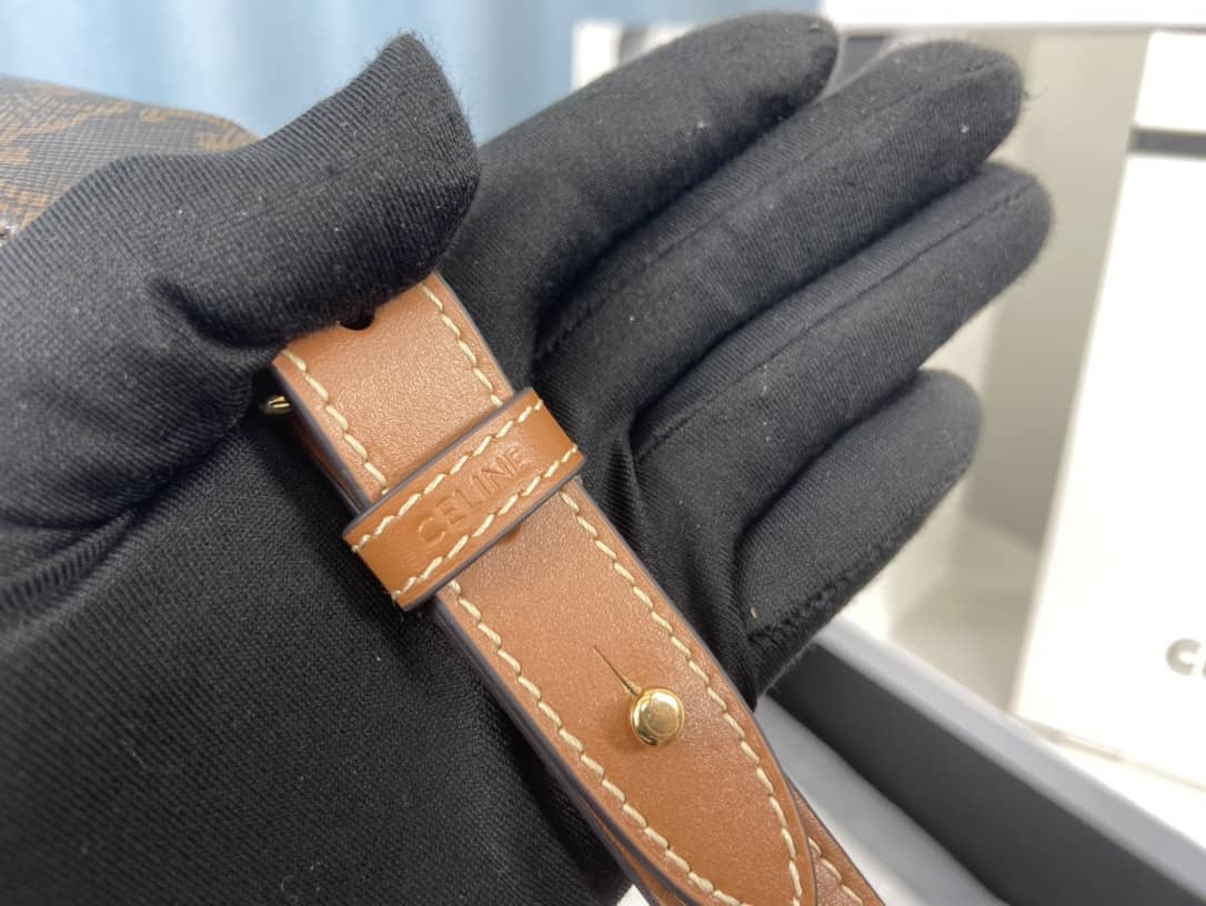 Ce1i*e Triomphe Bag Dupe Ava Triomphe Canvas Replica Hobo Bag