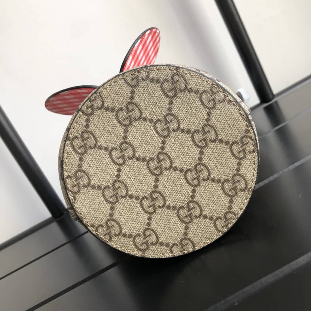 Gvc*1 Kids GG Svp*me Apple Bucket Bag Replica 653954