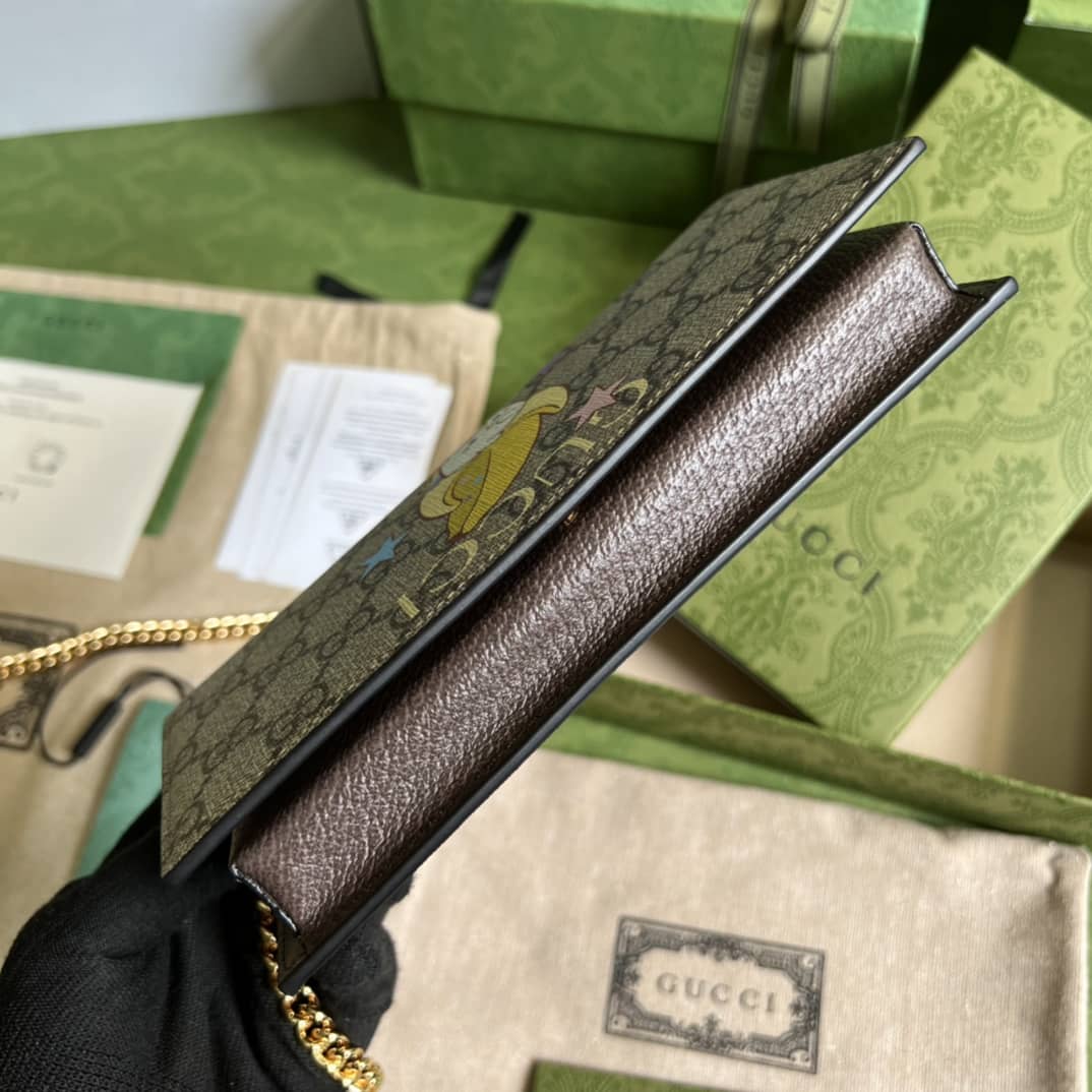 Gvc*1 Bananya Print Chain Wallet 701061 Replica