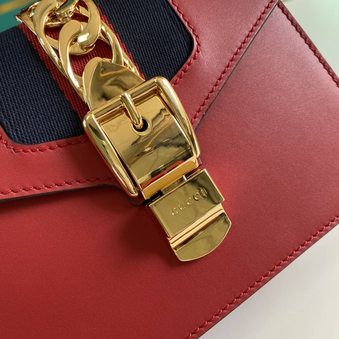 Gvc*1 Womens Sylvie Leather Mini Bag Replica 470270