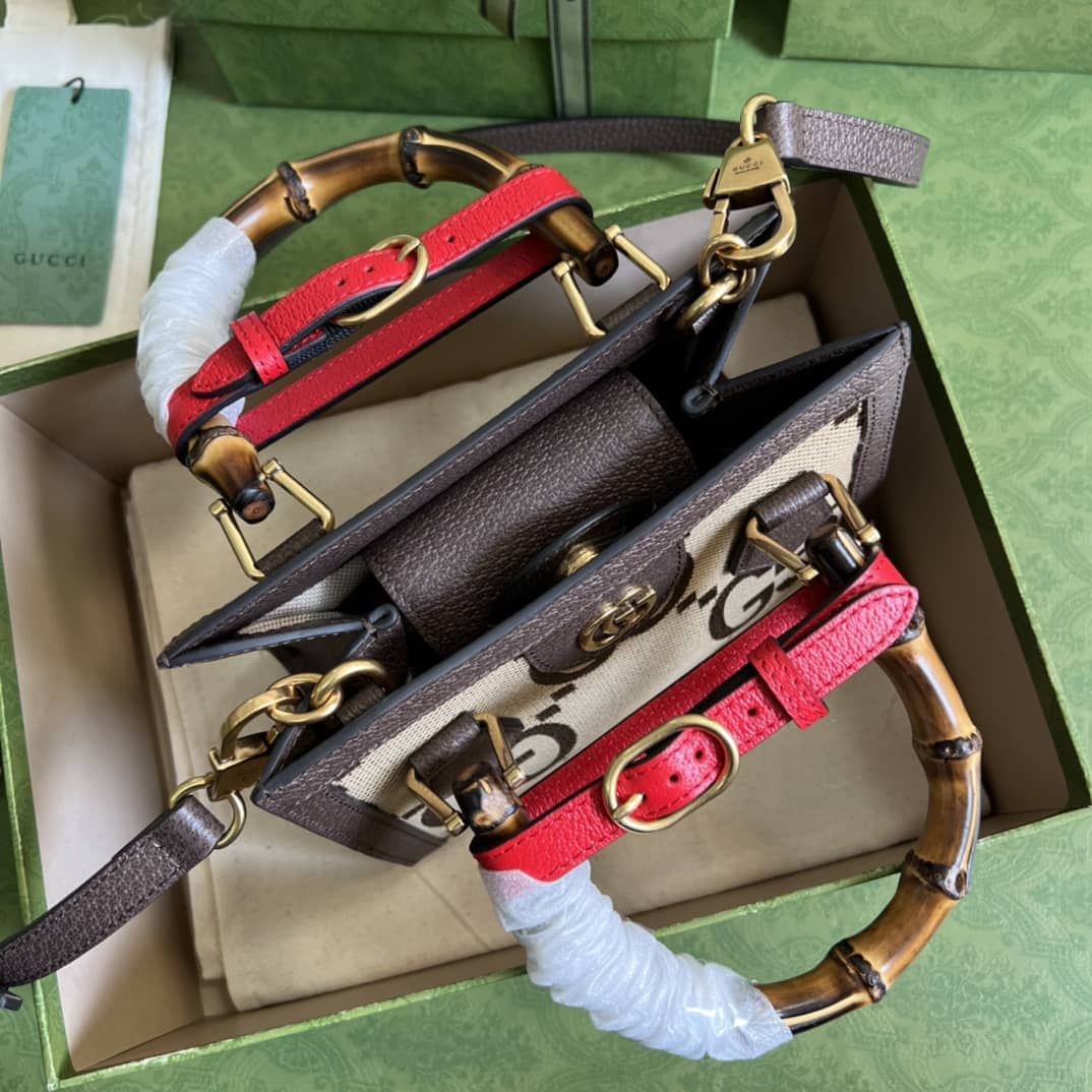 Gvc*1 Diana Jumbo Mini Replica Tote Bag 655661