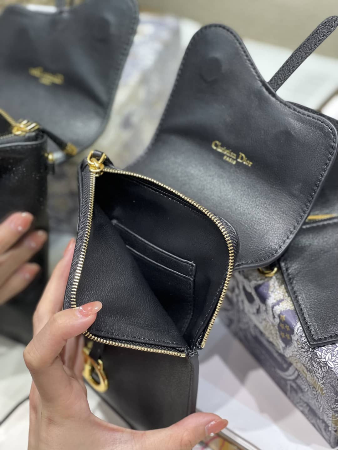 D10r Saddle Bag Dupe Vertical Pouch