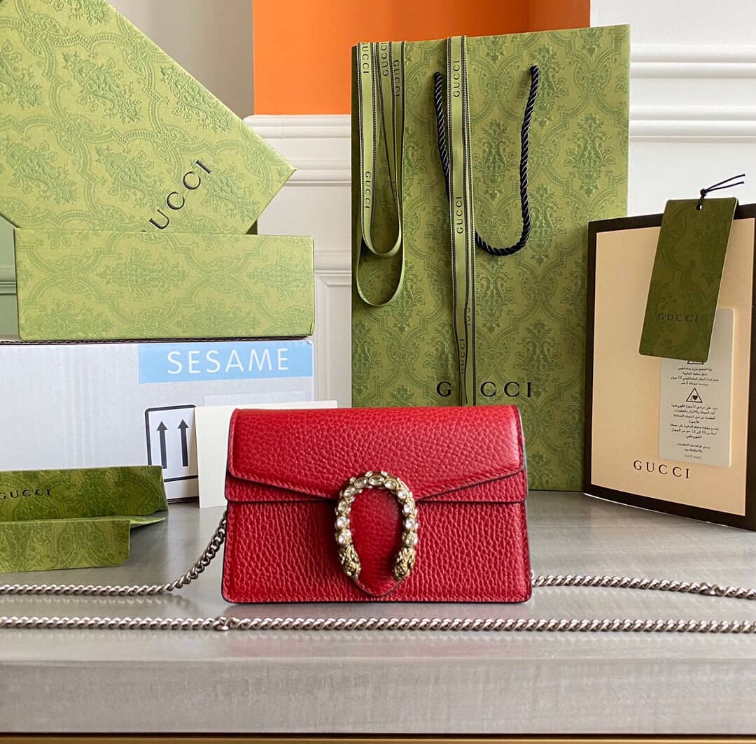 Gvc*1 Dionysus GG Svp*me S*per Mini Bag Replica Red 476432