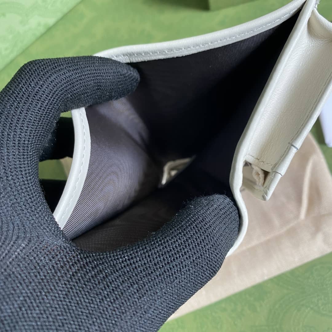 Gvc*1 Diana Leather Card Case Wallet Replica 658244