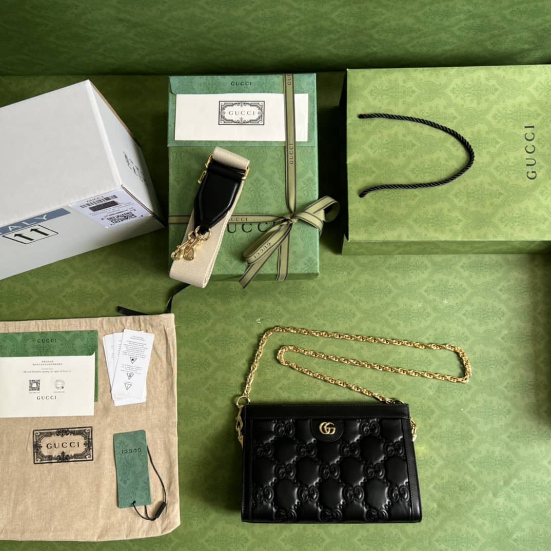 Gvc*1 GG Matelassé Leather 702200 Replica Shoulder Bag