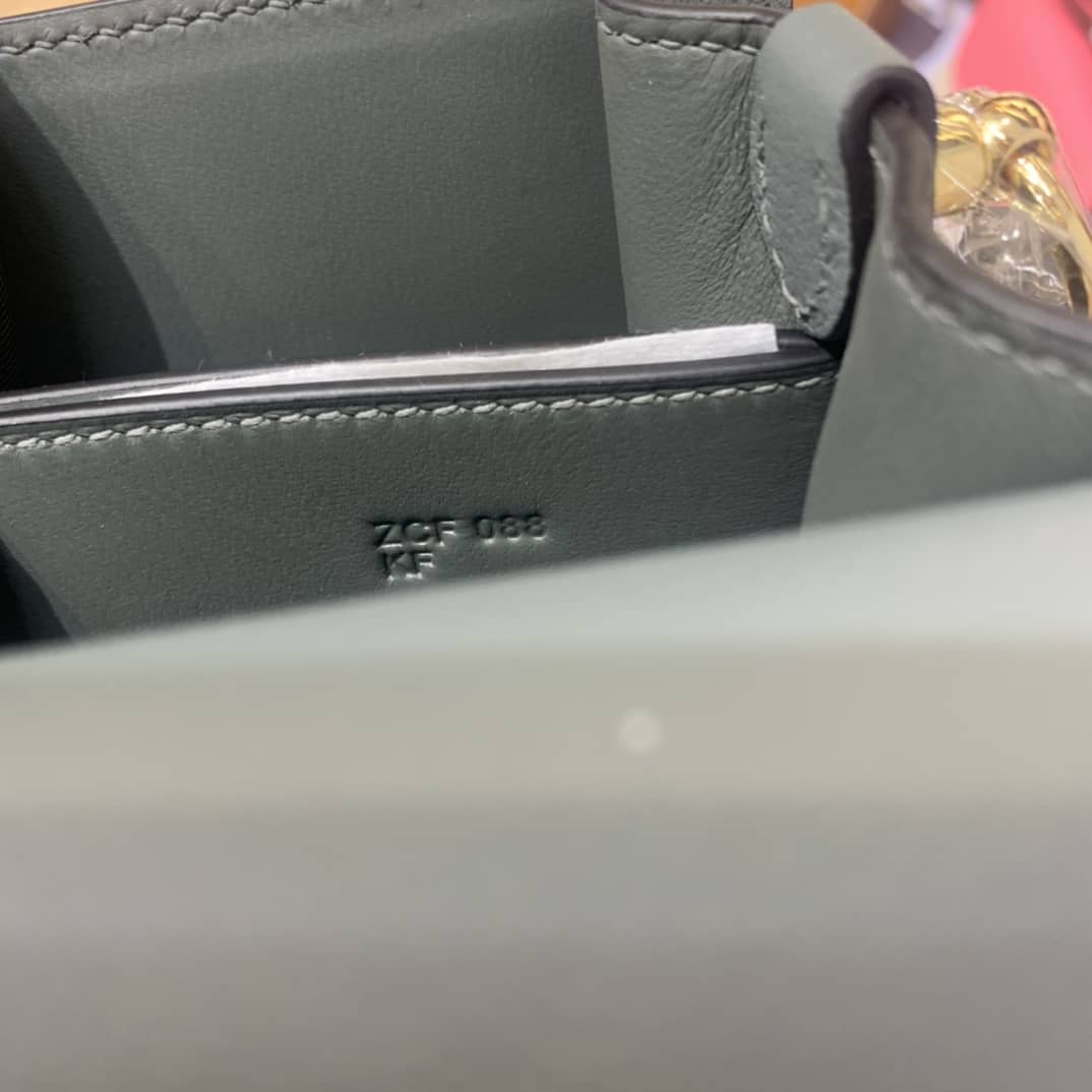 H**me5 Roulis Mini Sac Evercolor Calfskin Leather Crossbody Bag