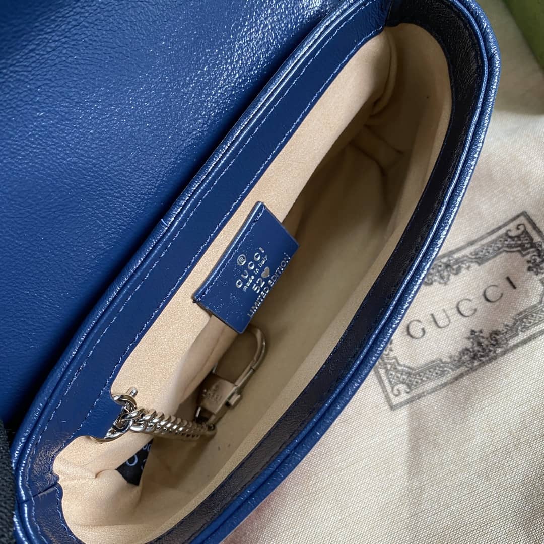 Gvc*1 GG Marmont Matelassé Mini Crossbody Bag Replica 476433