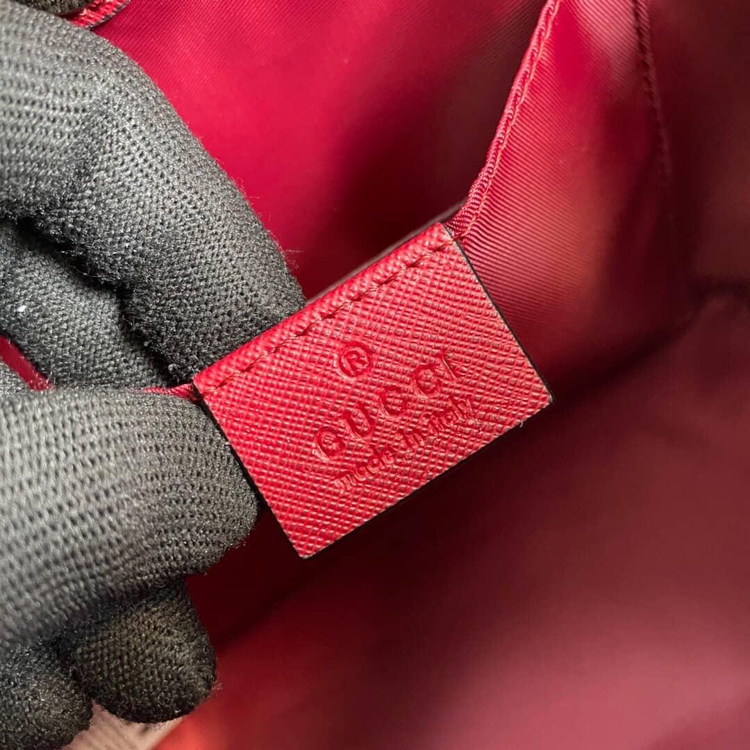 Gvc*1 Children GG Svp*me Canvas Replica Tote Brown 410812