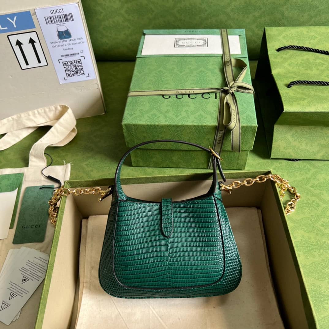 Gvc*1 Jackie 1961 Mini Shoulder Bag Green 675799 Replica