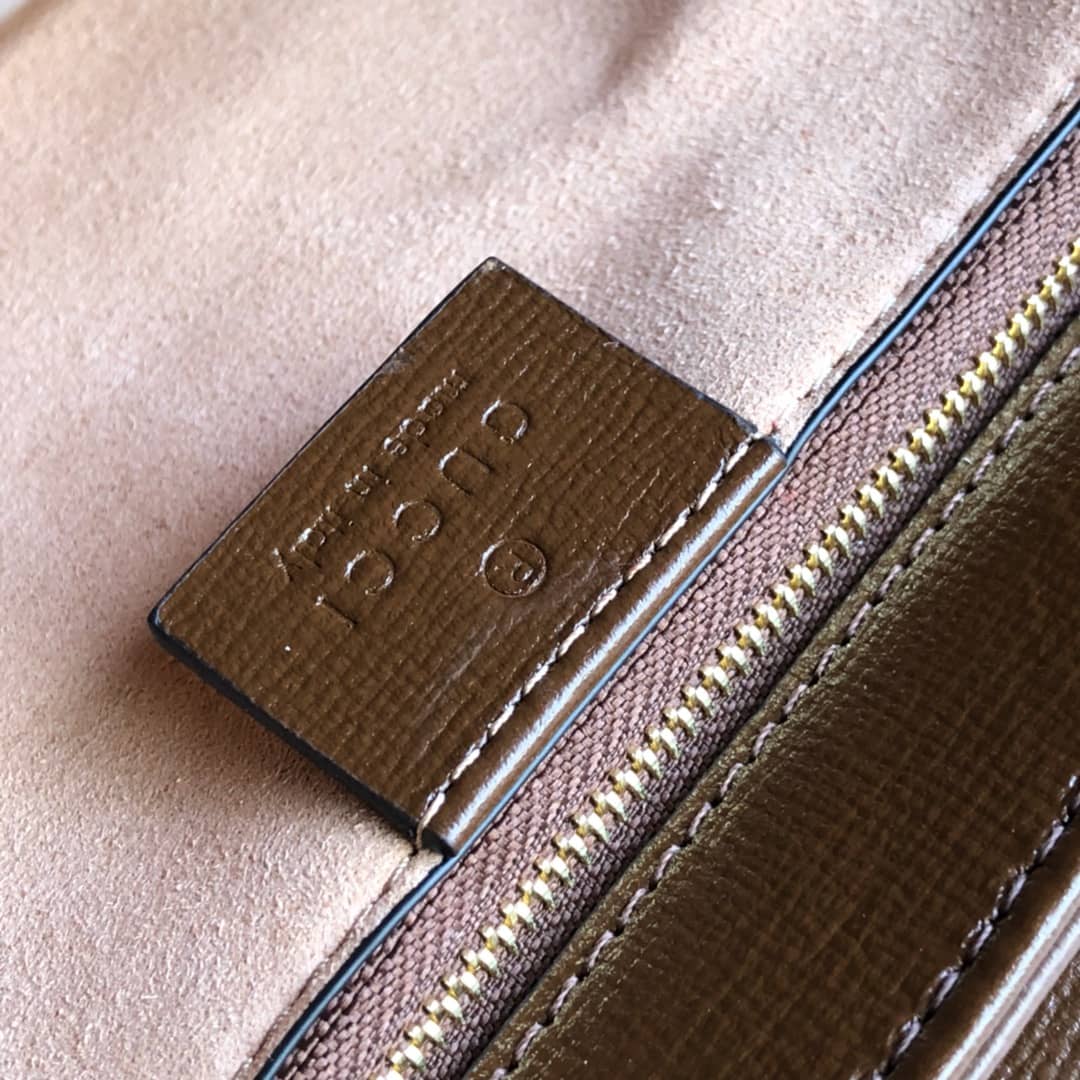 Gvc*1 Horsebit 1955 Shoulder Bag Replica Brown 602204