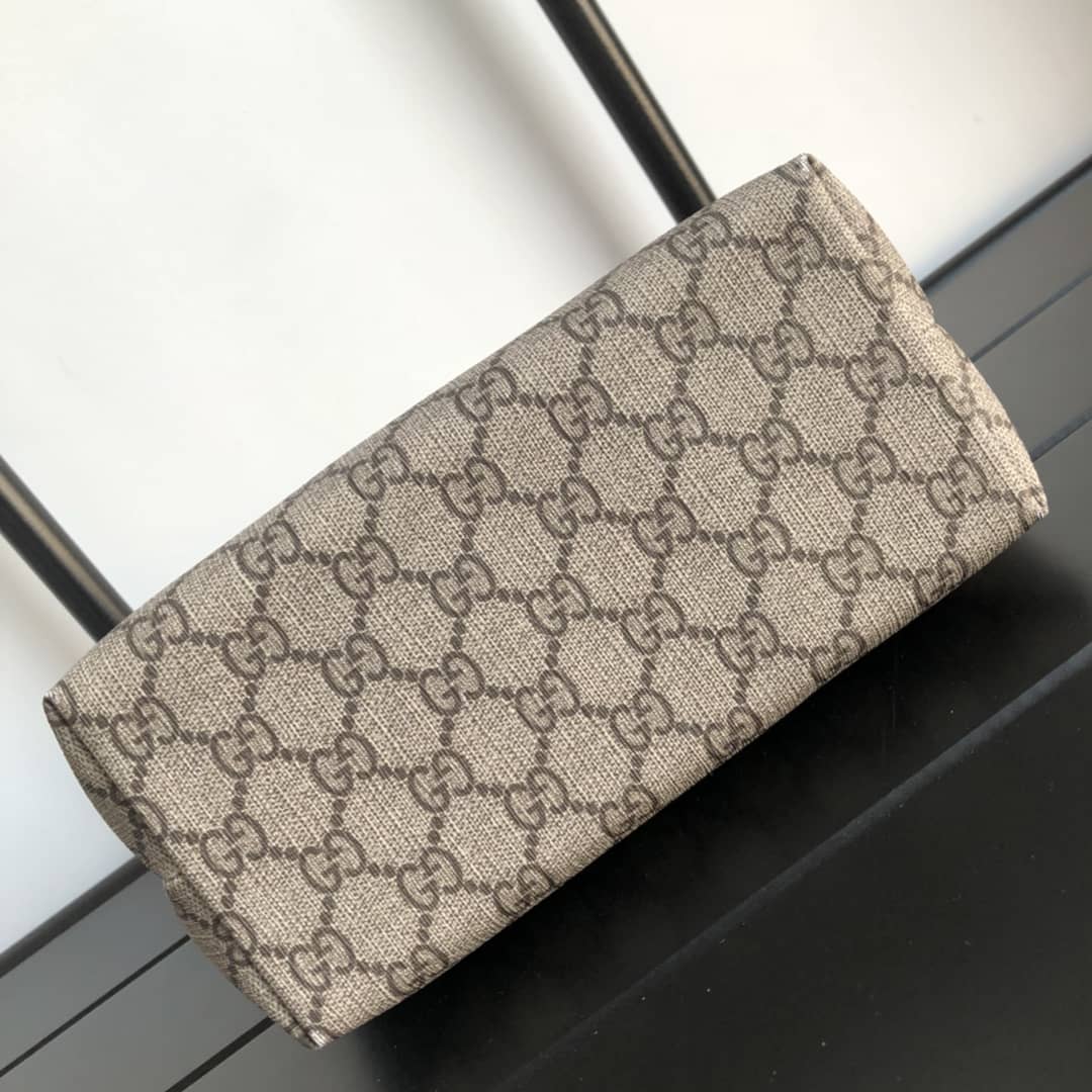 Gvc*1 Children GG Svp*me Canvas Replica Tote Brown 410812