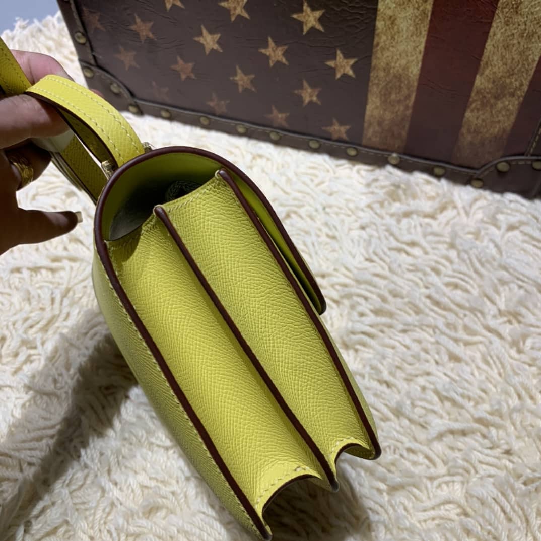 H**me5 Replica Constance Bag 18CM Epsom Leather