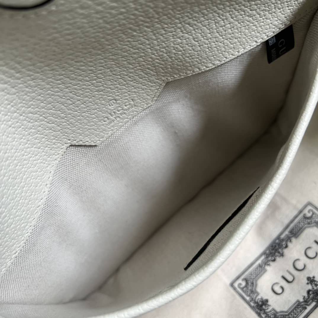 Gvc*1 Ophidia White 674081 Replica Belt Bag