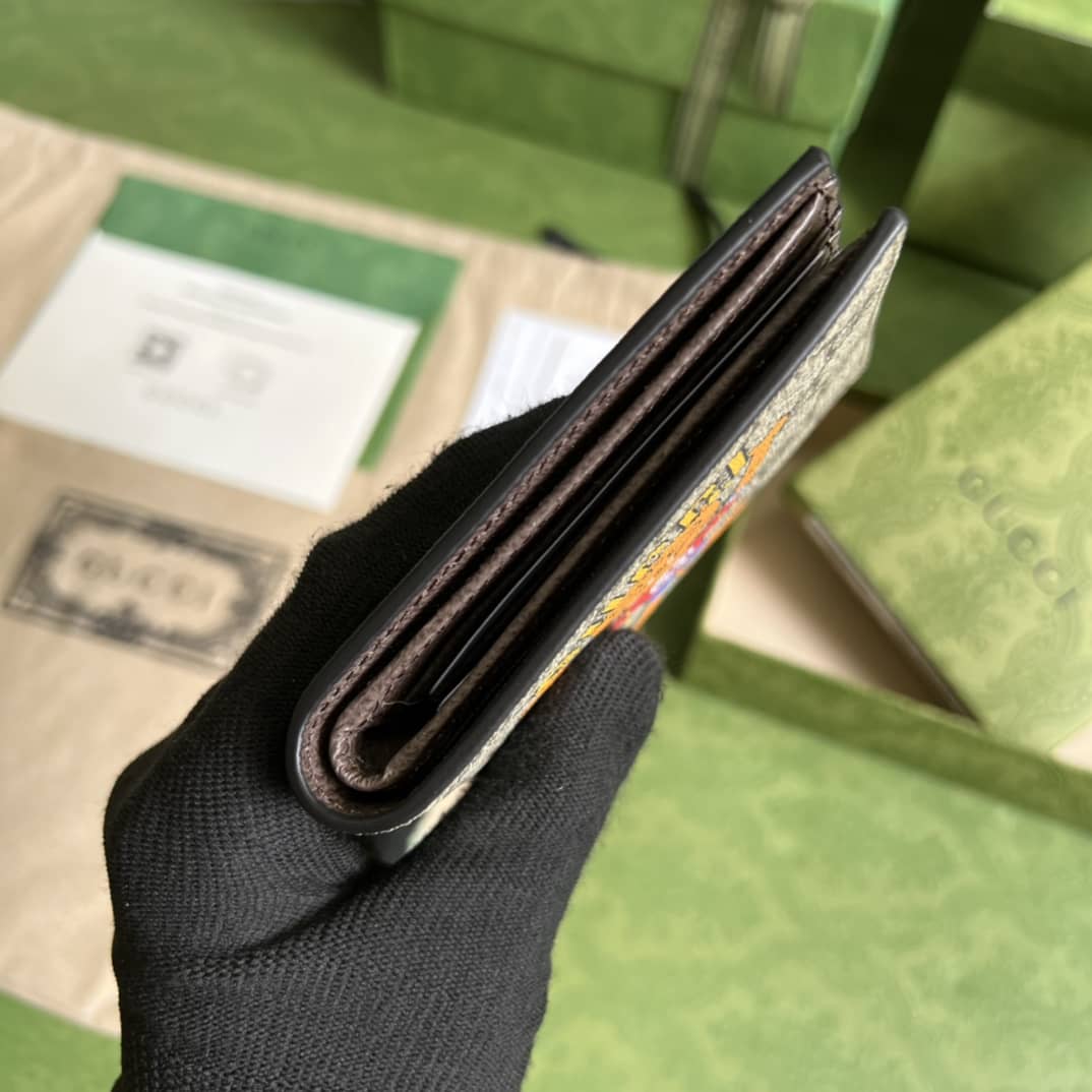 Gvc*1 GG Svp*me Graphic-print Bi-fold 451268 Replica Wallet