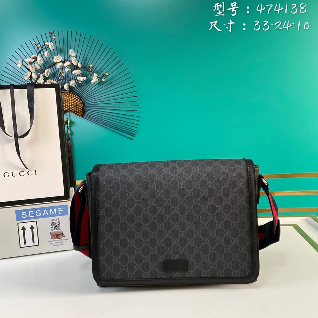 Gvc*1 Courier GG Svp*me Shoulder Bag Replica 474138