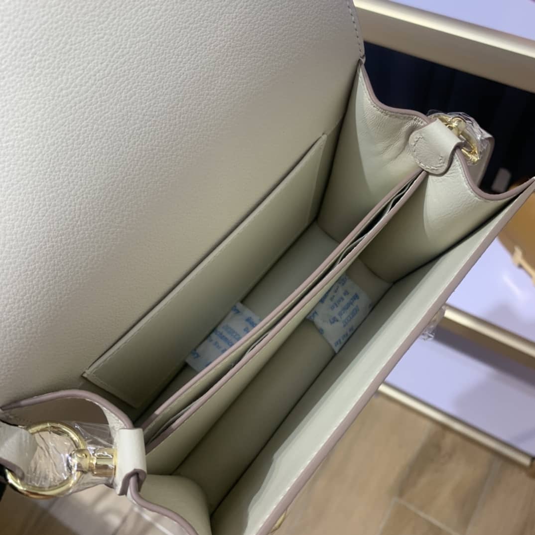 H**me5 Roulis Mini Sac Evercolor Calfskin Leather Crossbody Bag