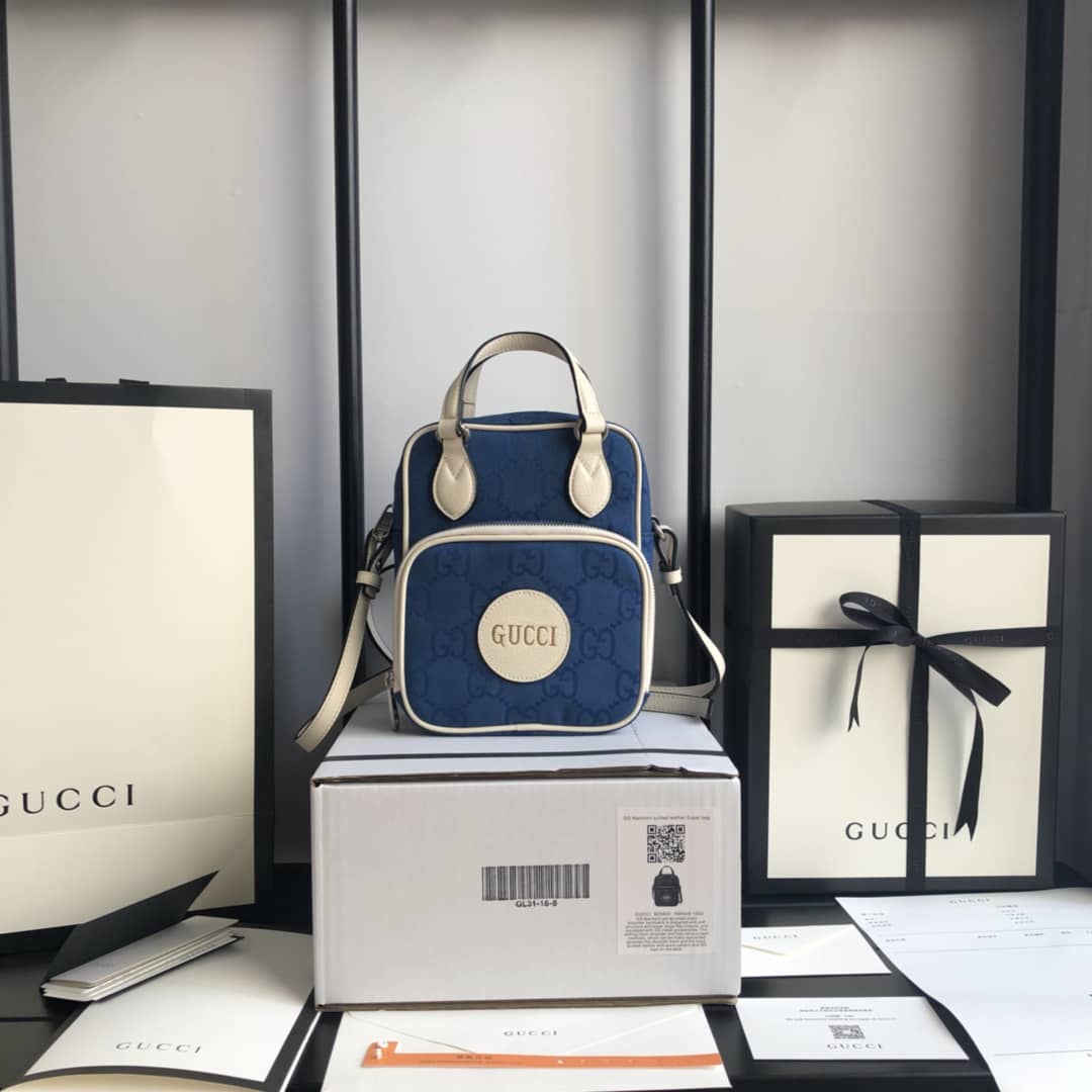 Gvc*1 Off The Grid Crossbody Bag Replica Blue 625850