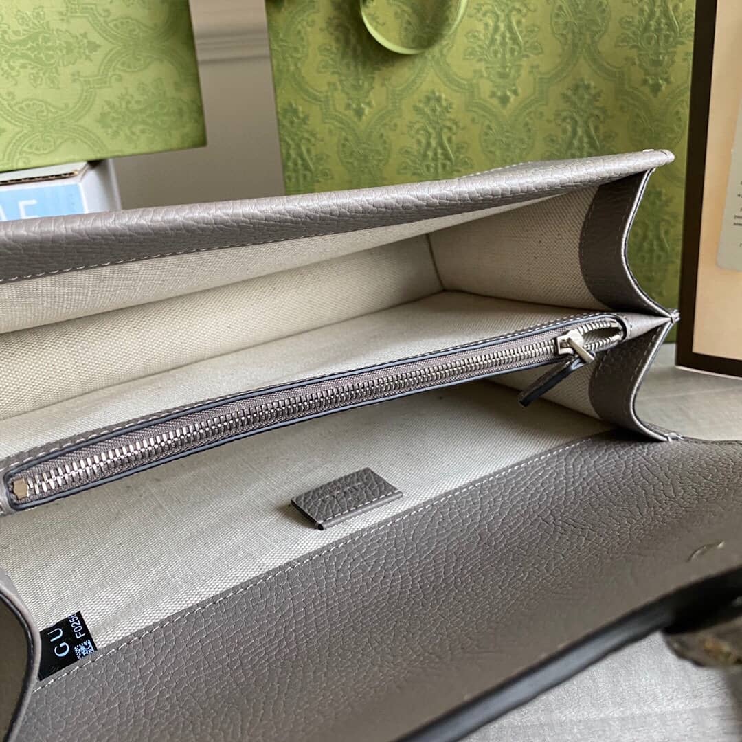 Gvc*1 Dionysus Dupe GG Svp*me Dionysus Chain Replica Shoulder Bag Gray 400249