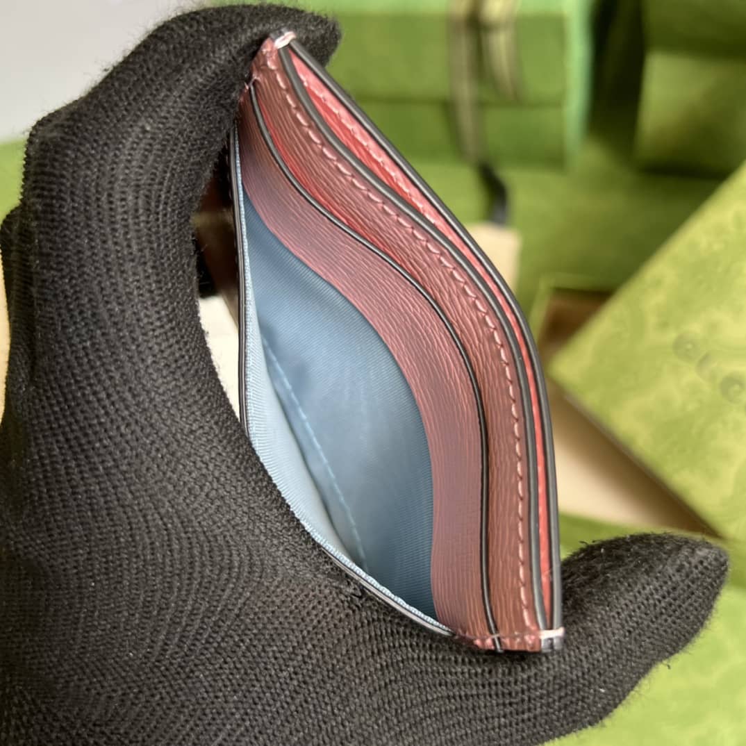 Gvc*1 Star Bananya Print Card Case Pink 701064 Replica Wallet