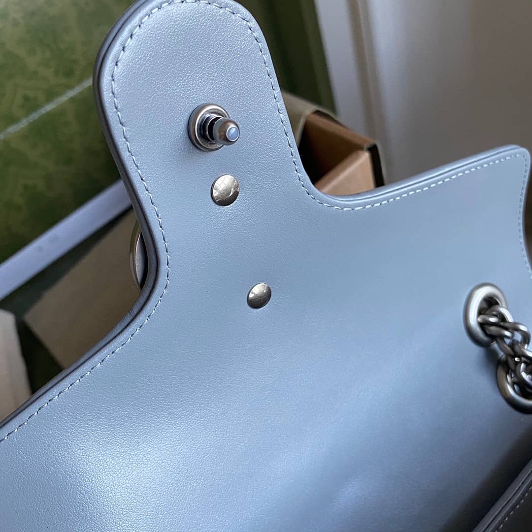 Gvc*1 GG Marmont Small Matelassé Leather 443497