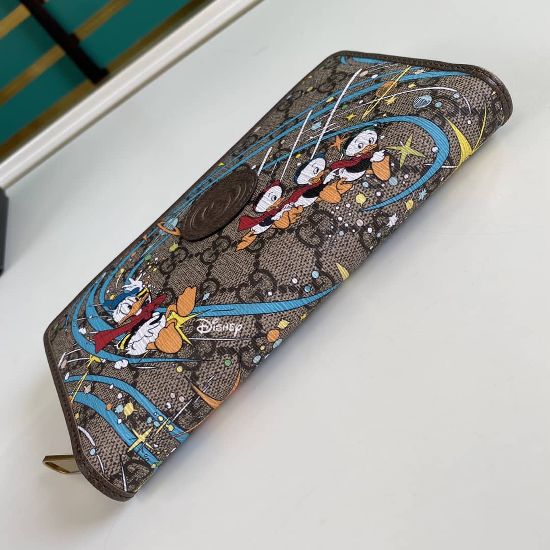 Gvc*1 Donald Zip Around Wallet Replica 647940