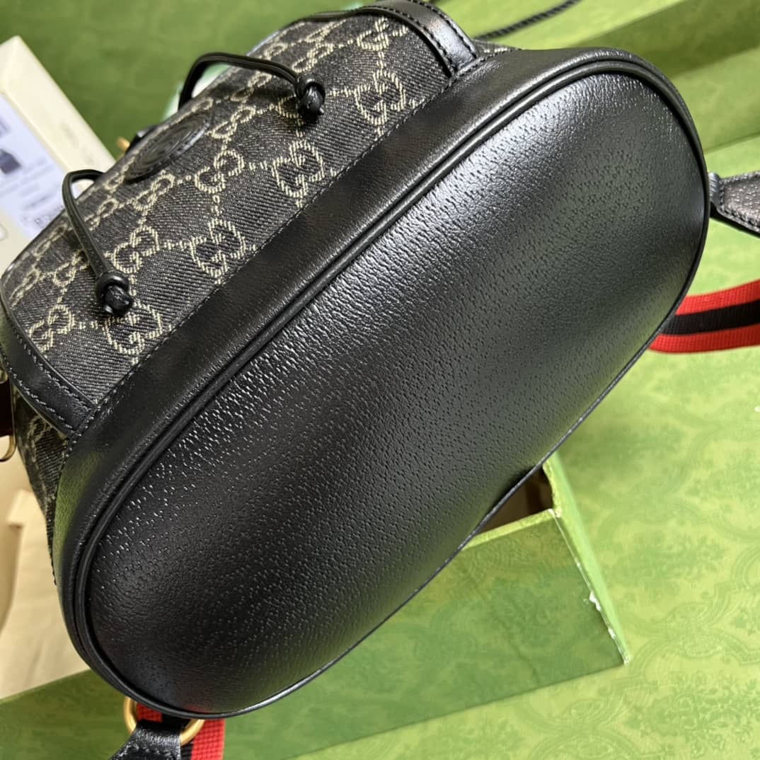 Gvc*1 Backpack With Interlocking G Black 674147 Replica