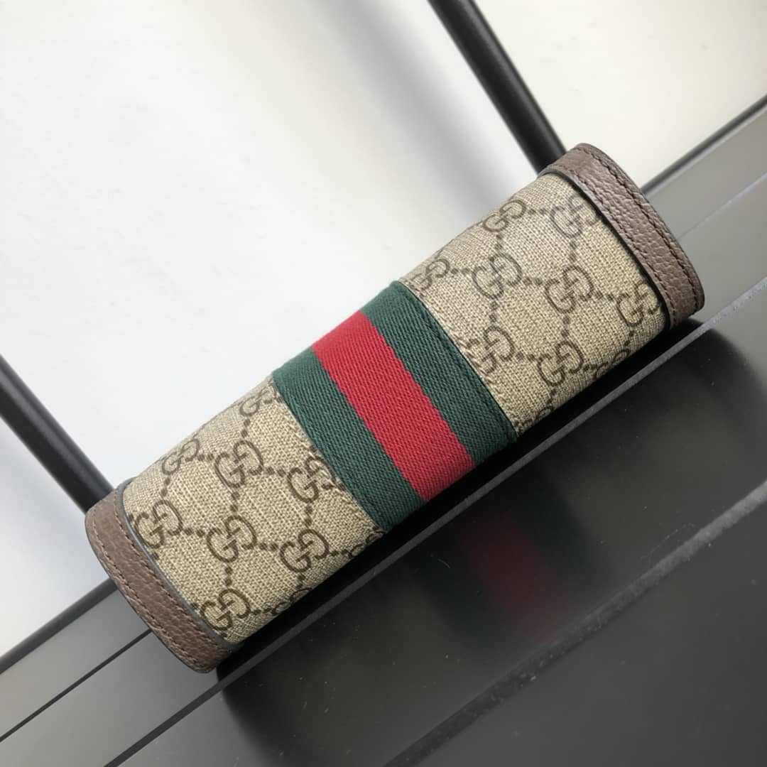 Gvc*1 Ophidia Mini GG Svp*me Canvas Shoulder Bag Replica 602676